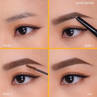 Kẻ mày Lemonade Want It Got It Dual Eyebrow 2g+2ml