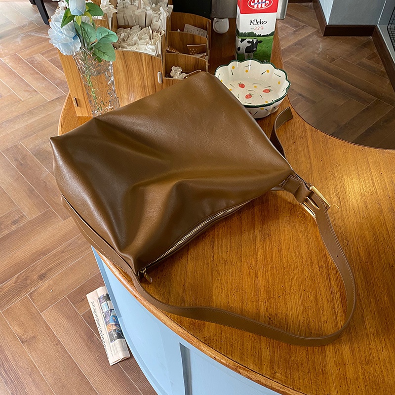 Túi Xách Đeo Vai Cỡ Lớn Mềm Mại Phong Cách Hàn Quốc 2022