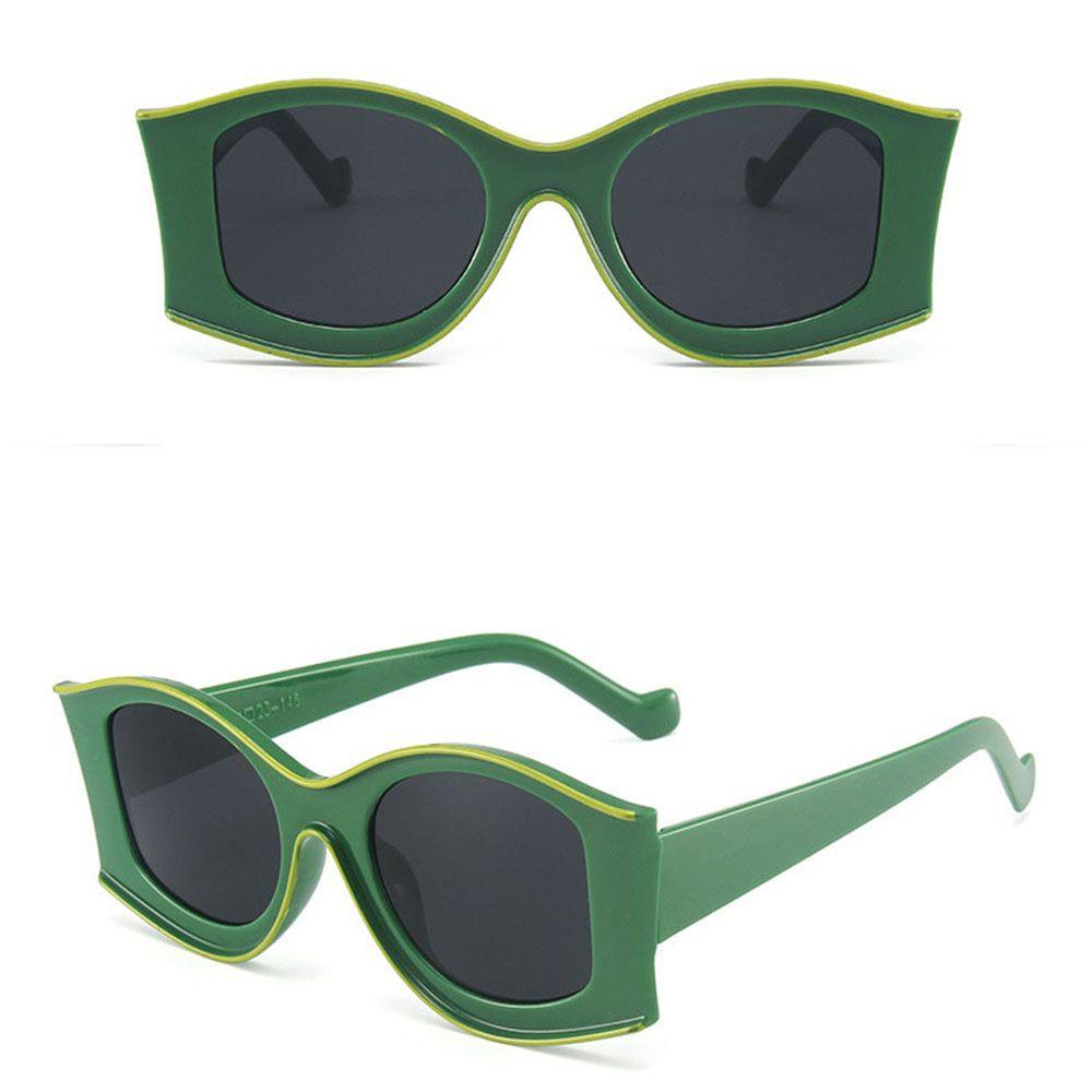 Kính Mát Màu Tương Phản Thời Trang Hàn Quốc Cổ Điển Cho Nam Và Nữ