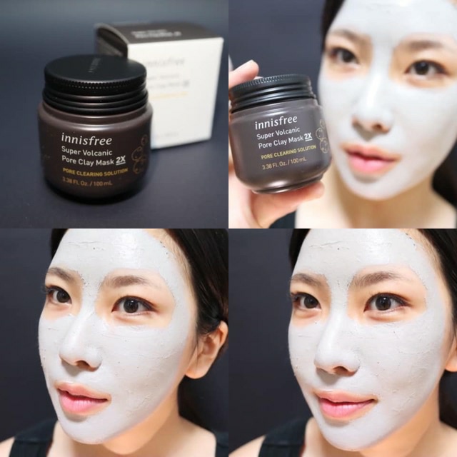 Mặt Nạ Đất Sét INNISFREE Super Volcanic Pore Clay Mask 2X,Mặt Nạ dưỡng da | BigBuy360 - bigbuy360.vn