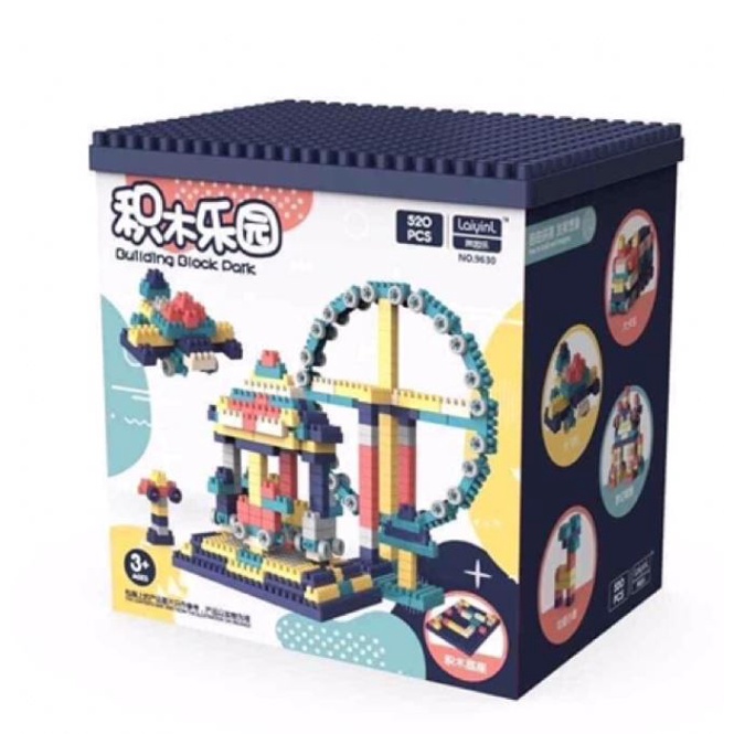 Bộ lego 520 chi tiết dồ chơi lắp ghép