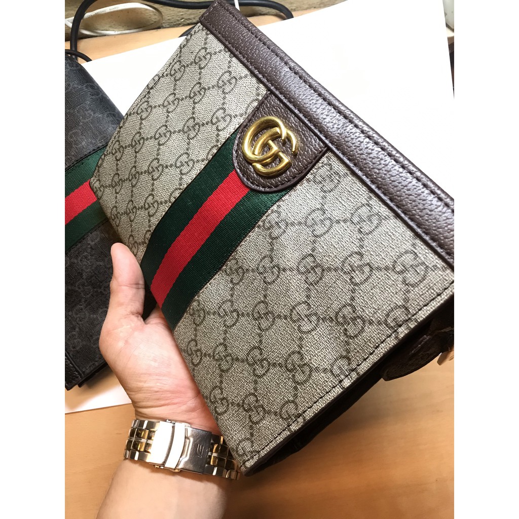 Clutcch Túi Cầm Tay, Bóp, Ví Da Cầm Tay Gucci, LV Siêu Đẹp Dáng To, da thật, khóa kéo chắc chắn Cho Cả nam Và nữ | BigBuy360 - bigbuy360.vn