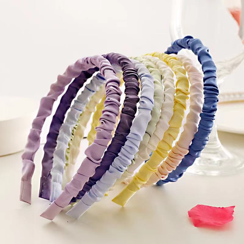 Bờm Cài Tóc Vải Nhún, Băng Đô Cài Đầu Hàn Quốc Siêu Kute SuShishop B03