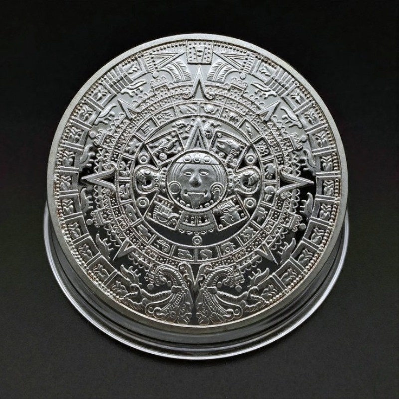 Đồng Xu Kỷ Niệm Hình Kim Tự Tháp Mexico