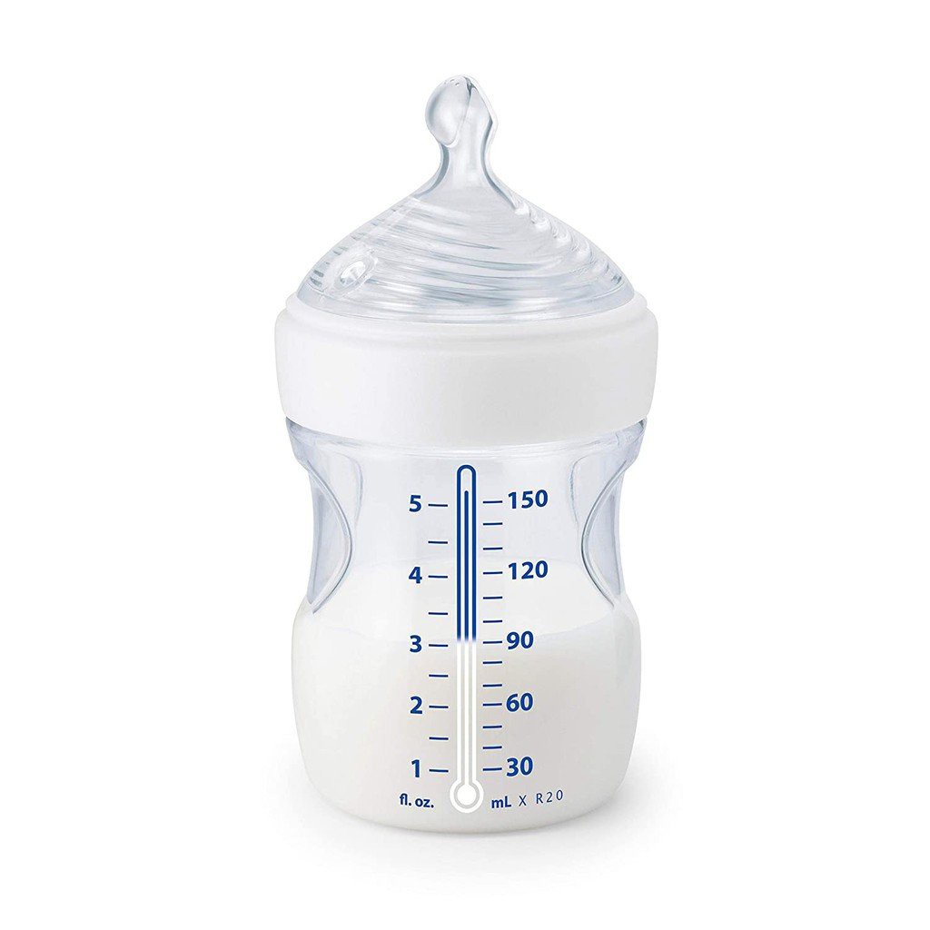 Bình Sữa NUK Simply Natural Có Chức Năng Báo Nóng Dung Tích 150ml &amp; 270ml