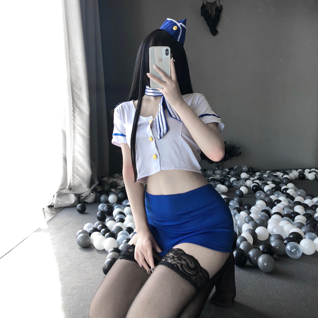 Đồ ngủ Cosplay cảnh sát nữ sexy