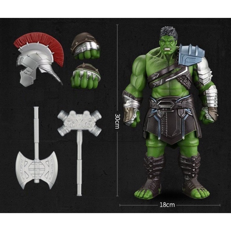 Mô hình người khổng lồ xanh Gladiator Hulk cao 30cm