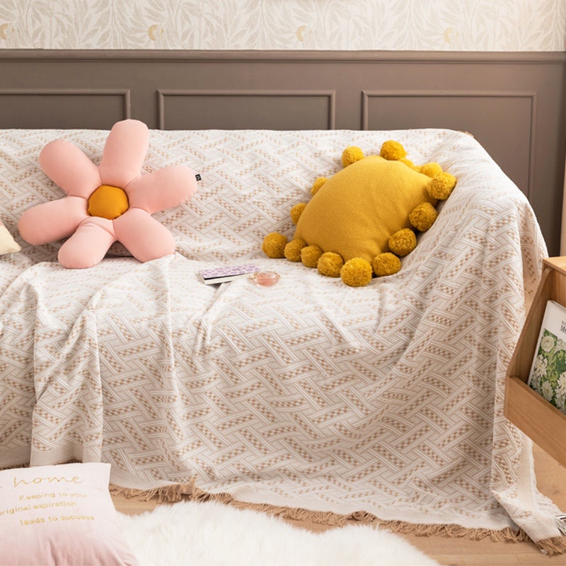 Vỏ Bọc Ghế Sofa Cao Cấp Chống Trượt Phong Cách Bắc Âu