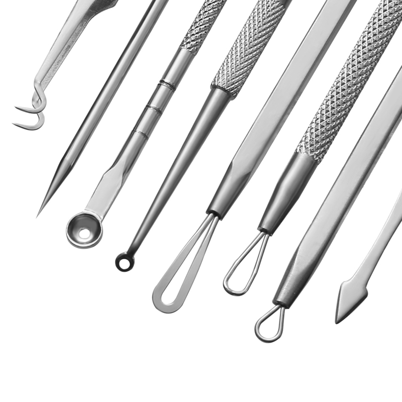 Dụng Cụ Nặn Mụn Đầu Đen Bằng Thép Không Gỉ