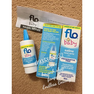 Xịt mũi cho bé FLO Baby 15ml