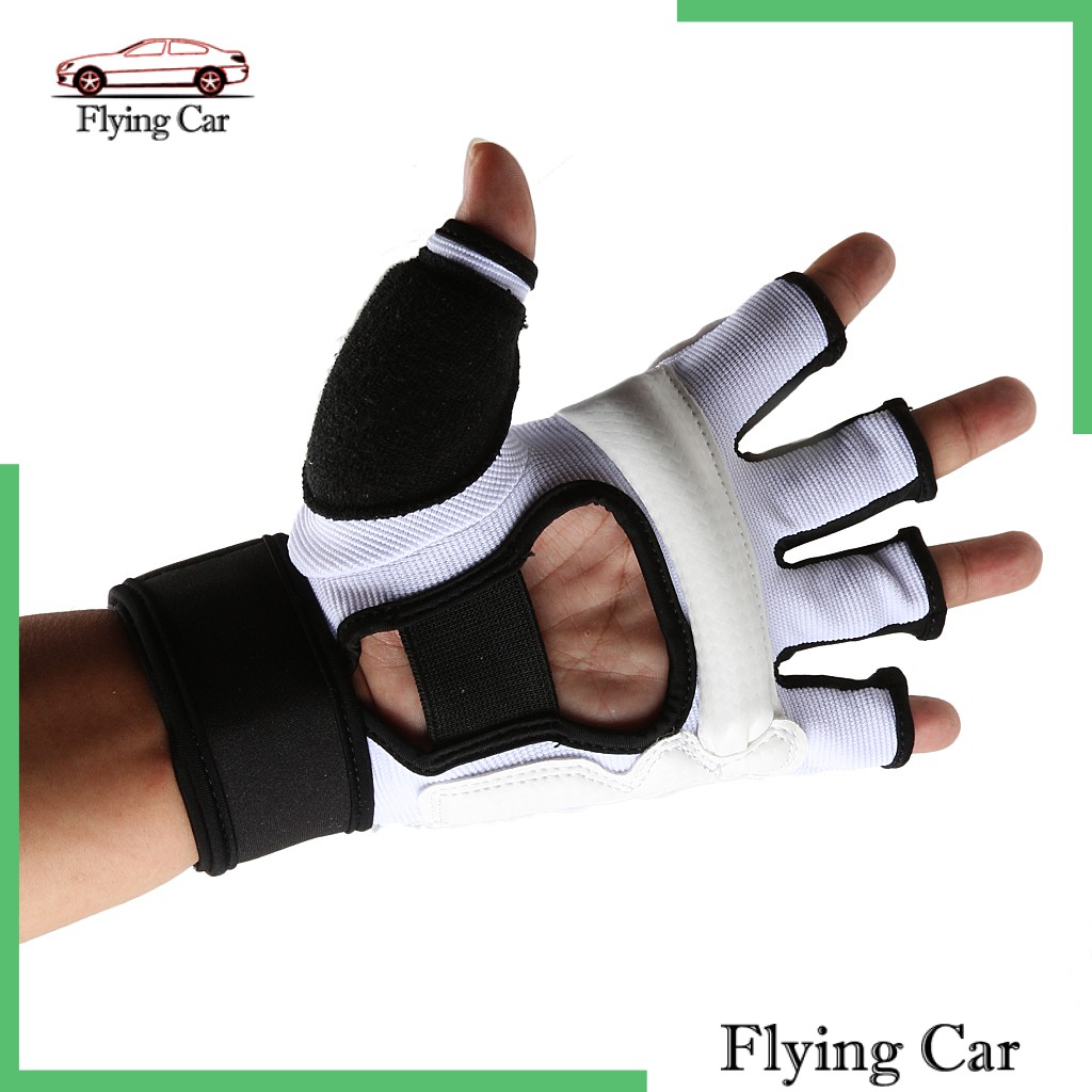Găng Tay Hở Ngón Tập Boxing Muay Thai Cho Người Lớn Và Trẻ Em Lzdjfmy2 XS