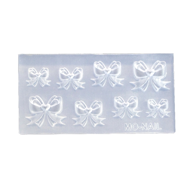 Khuôn Silicone Tạo Hình Nơ Mini Trang Trí Móng Tay Nghệ Thuật