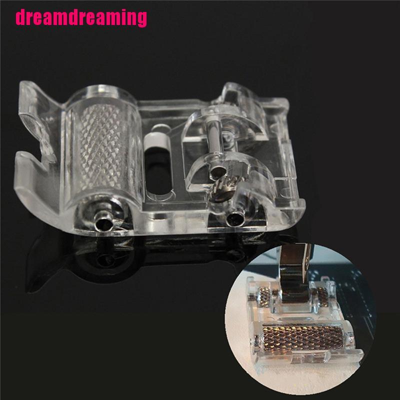 [DM]New Portable Mini Low Shank Roller Sewing Machine Presser Foot Leather Household