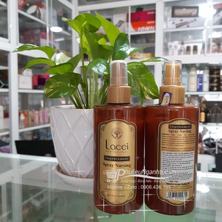 Xịt dưỡng tóc Lacei nâu 250ml