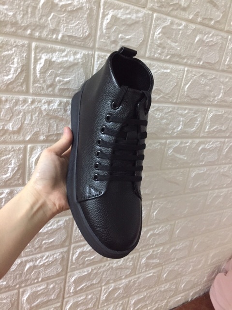 Giày Cao cổ Nam FULL ĐEN | BigBuy360 - bigbuy360.vn