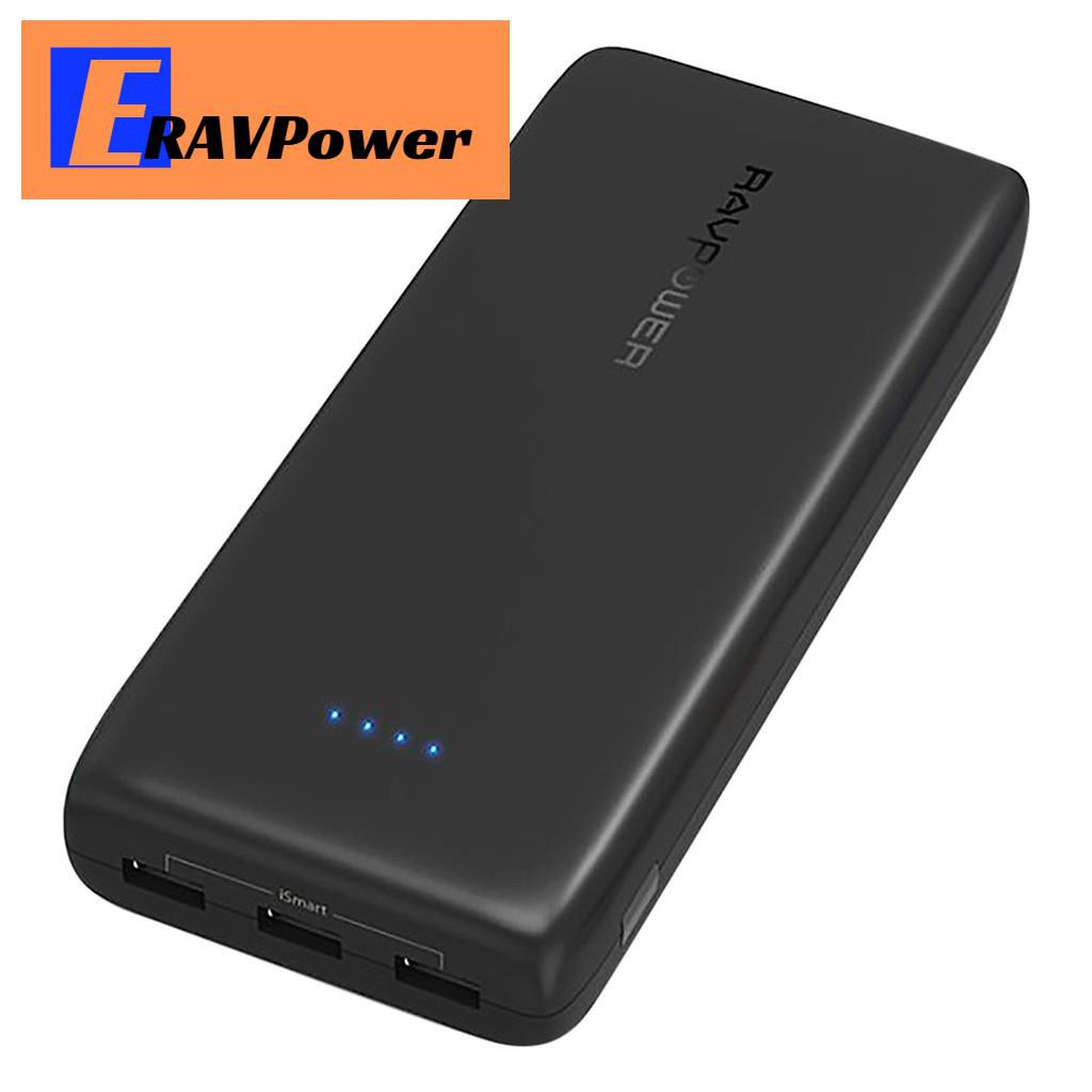 Pin sạc dự phòng RAVPOWER PB064 dung lượng 32000mAh- Thương hiệu USA - Hàng chính hãng