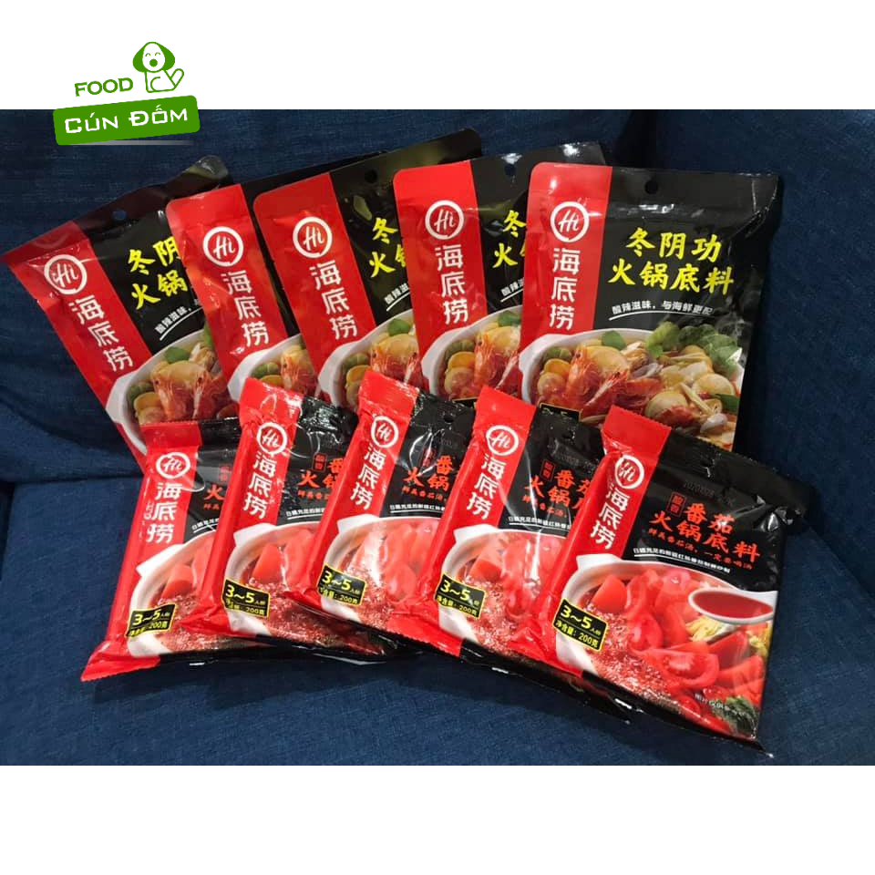 Cốt lẩu Haidilao vị cà chua 200gr date 03/2024
