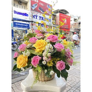 Hoa Tươi-Giỏ Hoa Chúc Mừng Khai Trương, Sinh Nhật, Kỉ Niệm