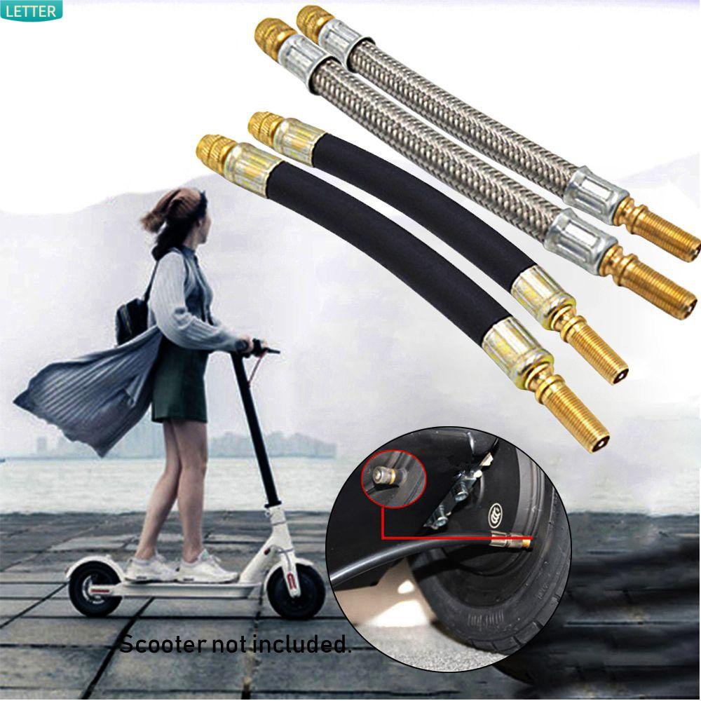 Đầu Nối Dài Vòi Bơm Bánh Xe Điện Bằng Thép Không Gỉ Và Silicone Chất Lượng Cao