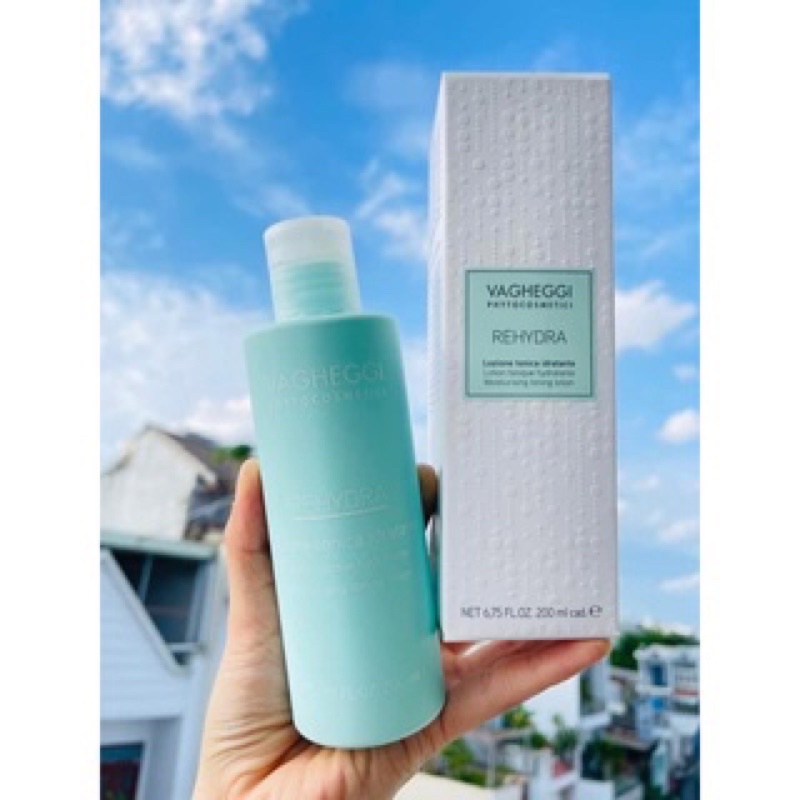 Nước thần cân bằng da dưỡng ẩm bảo vệ da 200ml VAGHEGGI Rehydra Cleansing Milk Rehydra moisturising