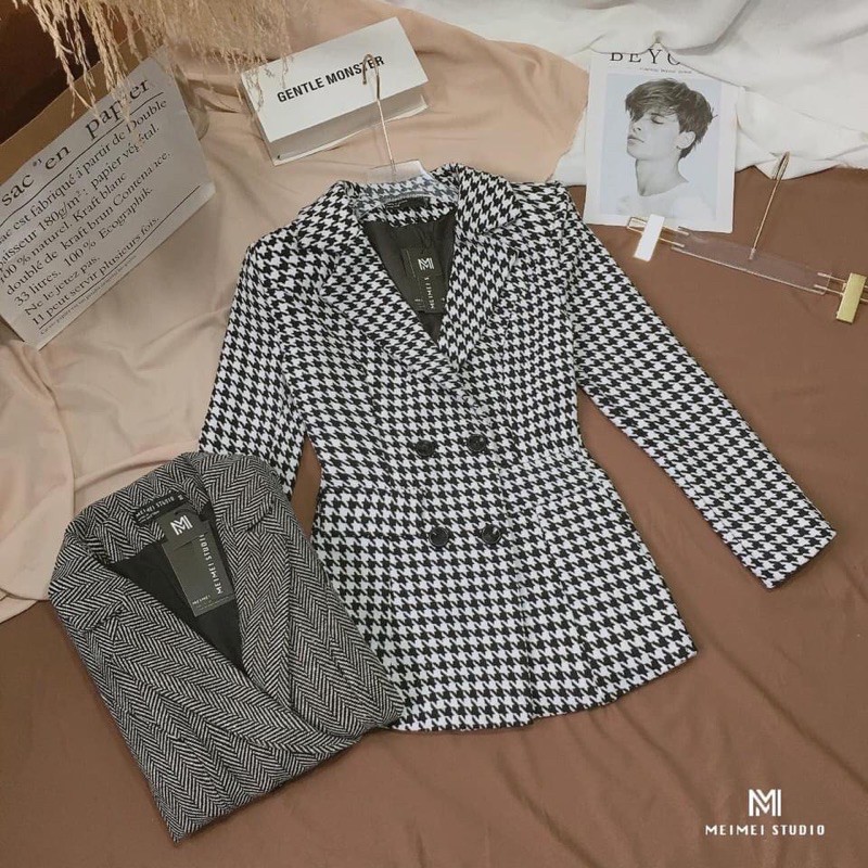 Áo dạ vest ziczac loại 1