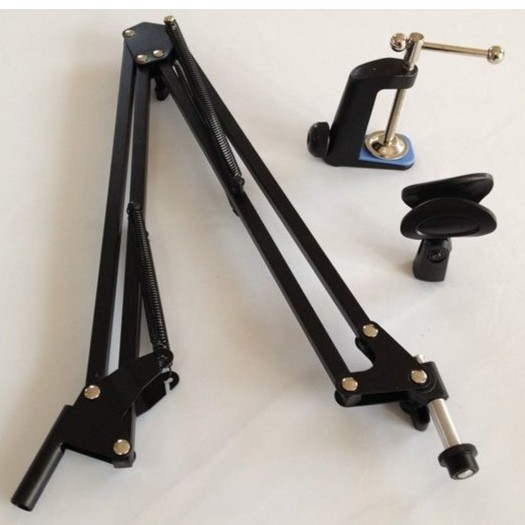 Combo Chân đế kẹp bàn NB-35 và màng lọc âm 2 lớp