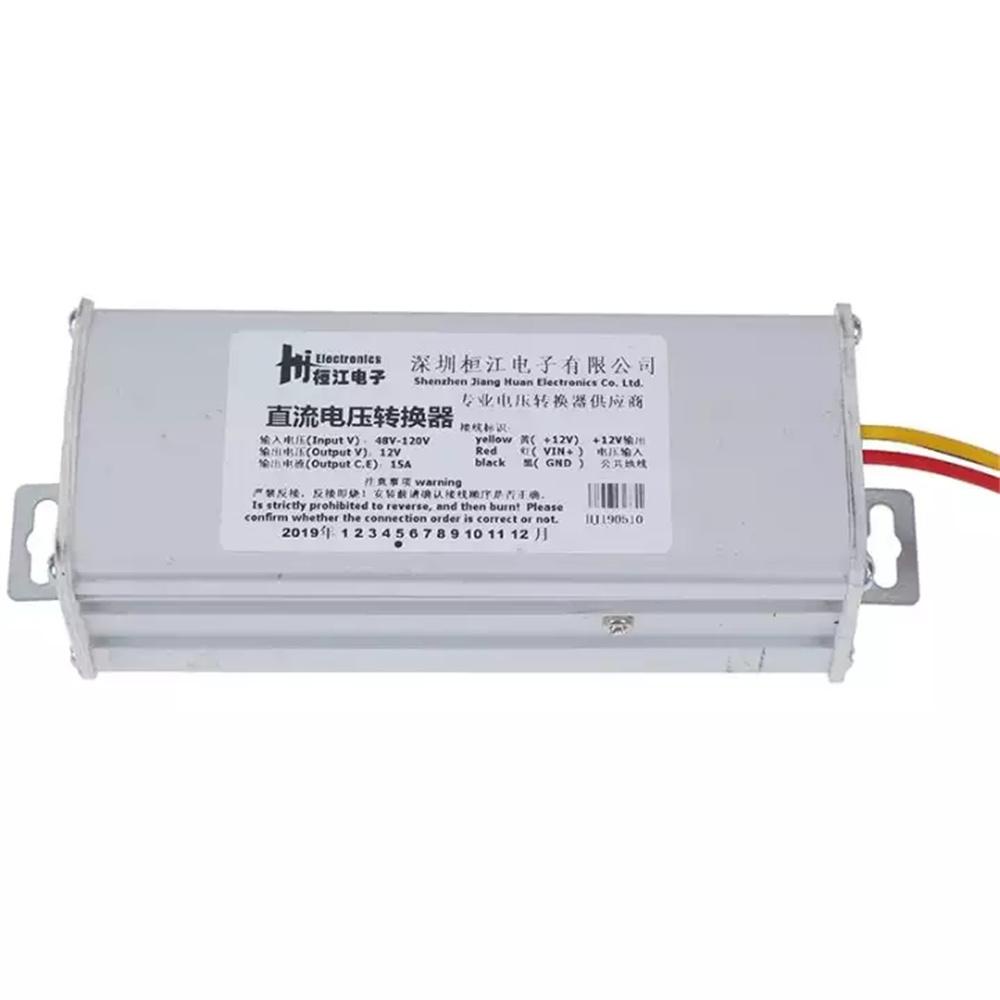 Đầu Chuyển Đổi Nguồn Sáng 12V-15A/180W DC 36V-72V 24V-60V Cho Xe Điện