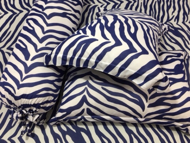 Bộ drap thun ❤️FREESHIP❤️ ga thun Hàn quốc mẫu ngựa vằn ( 1 ga,3 vỏ gối) | BigBuy360 - bigbuy360.vn