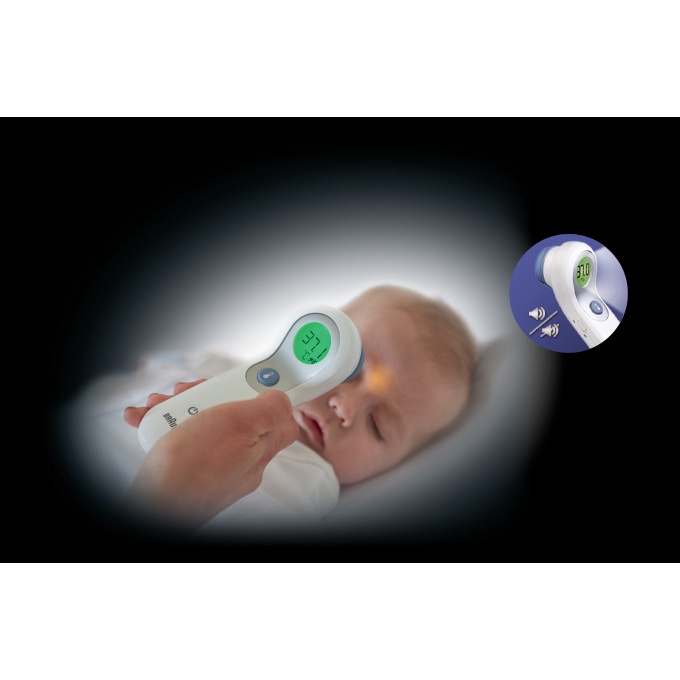 Nhiệt kế điện tử, đo Trán Braun NTF3000 - Hàng New