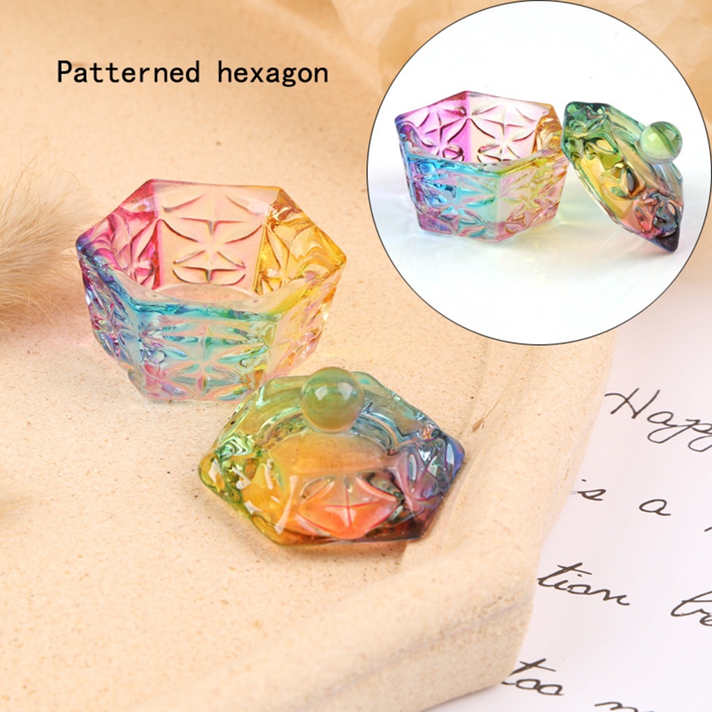 Cốc Pha Lê Acrylic Đựng Dung Dịch Nhúng Móng Nghệ Thuật Có Nắp Chống Bụi Nhiều Màu Sắc