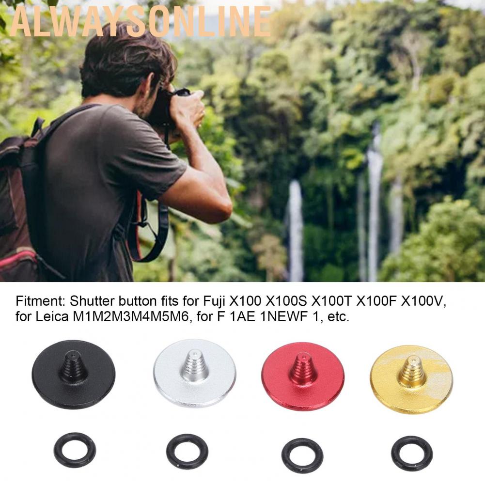 Alwaysonline 4Set Shutter Release Button Camera For Fuji X100S X100T X100F