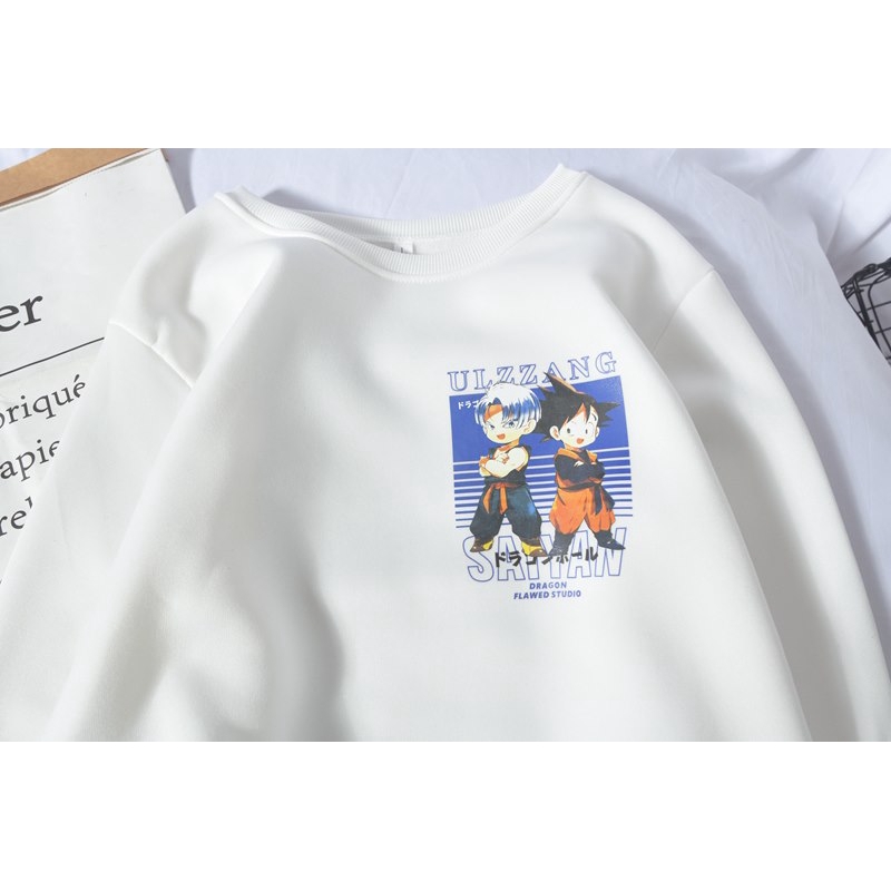 Áo Sweater Chui Đầu In Hình Dragon Ball Goku Atlank Cá Tính | BigBuy360 - bigbuy360.vn