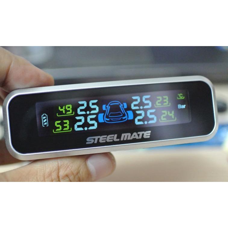 Cảm Biến Áp Suất Lốp Steelmate E3 Van Ngoài