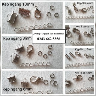 1 Bộ kẹp móc xích khoen nối để làm vòng tay vòng cổ...
