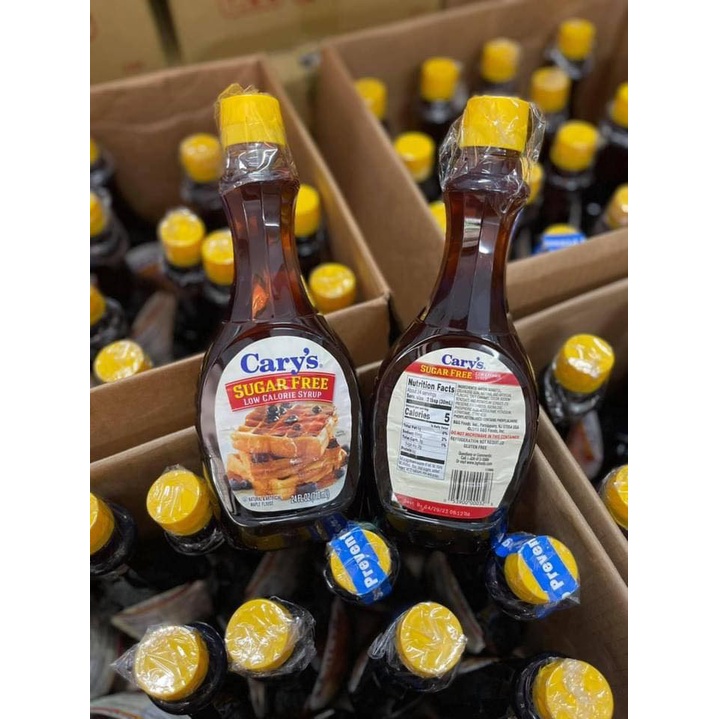 SYRUPS KHÔNG ĐƯỜNG CỰC ÍT CALORIES CARY'S MỸ 710ML CHÍNH HÃNG - 10278