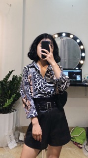 Sơmi hoạ tiết