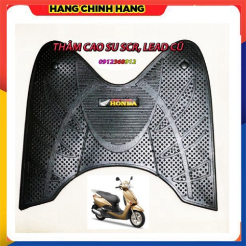 THẢM CAO SU CHO XE LEAD 2010 , SCR ( ĐEN LOẠI DÀY)