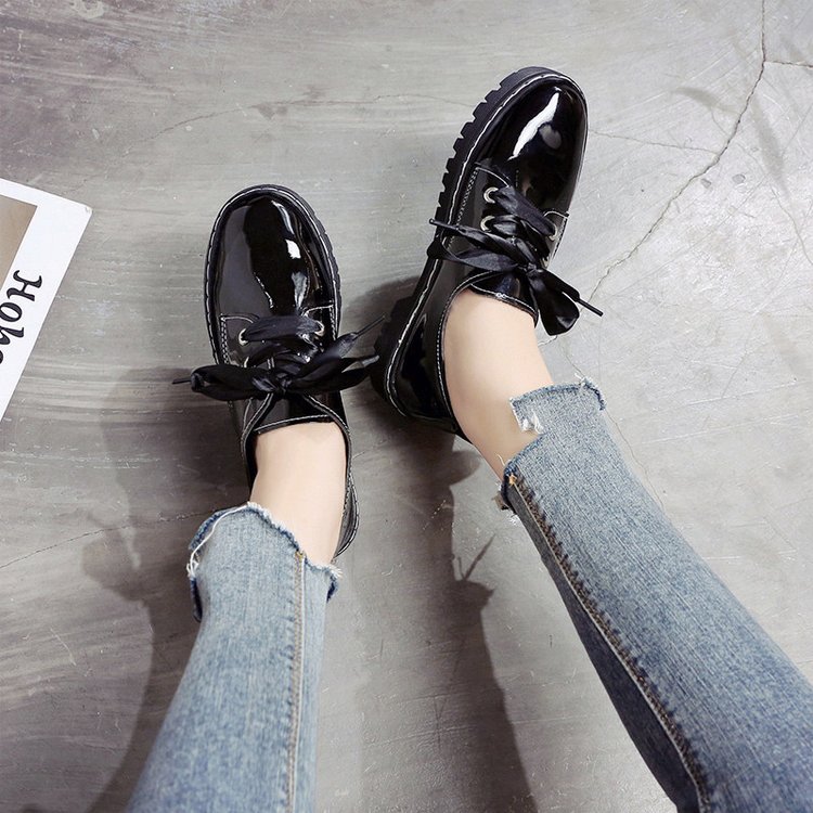 Giày Da Nữ Kiểu Dáng Đơn Giản Thời Trang | BigBuy360 - bigbuy360.vn