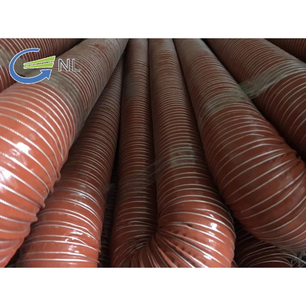 Ống Silicone chịu nhiệt D42, dài 4m dẫn khí nóng, chịu được hóa chất