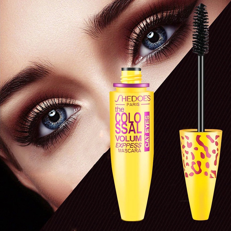 [Hàng mới về] Mascara chải cong và dài lông mi màu đen tự nhiên nhanh khô chống thấm nước