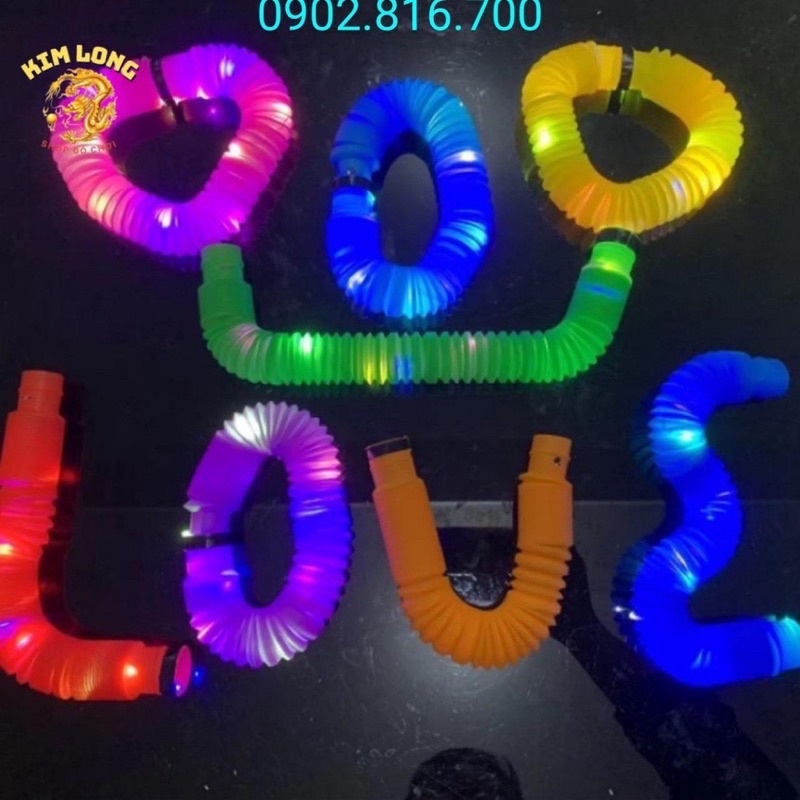 Đồ chơi ống thoát ống lò xo xoắn nhiều màu giải trí giảm căng thẳng giải stress cho trẻ em và người lớn