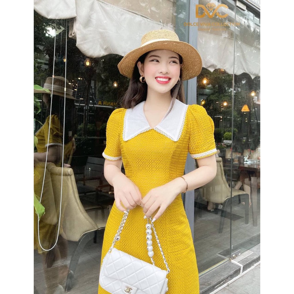 Đầm thiết kế ren hàn cao cấp dáng dài sang trọng V1957 - Zin Boutique [Kèm ảnh thật]