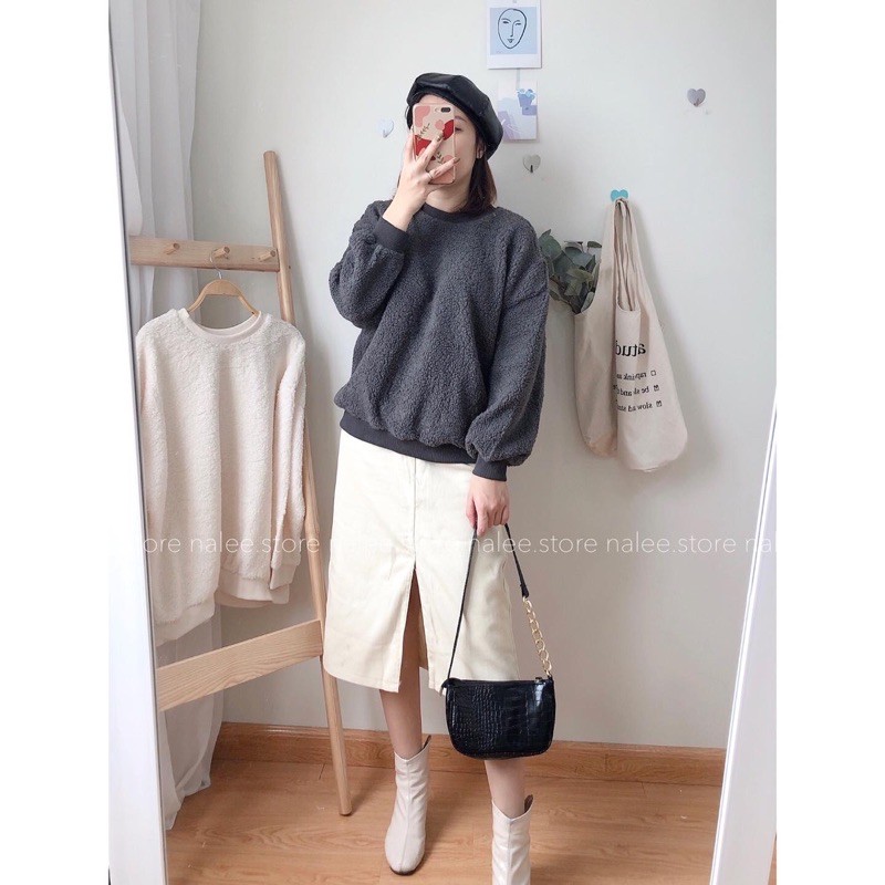 Áo lông cừu siêu ấm nhiều màu