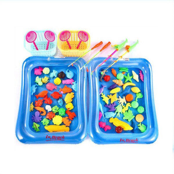 Bể phao câu cá 2 cần có bơm tay