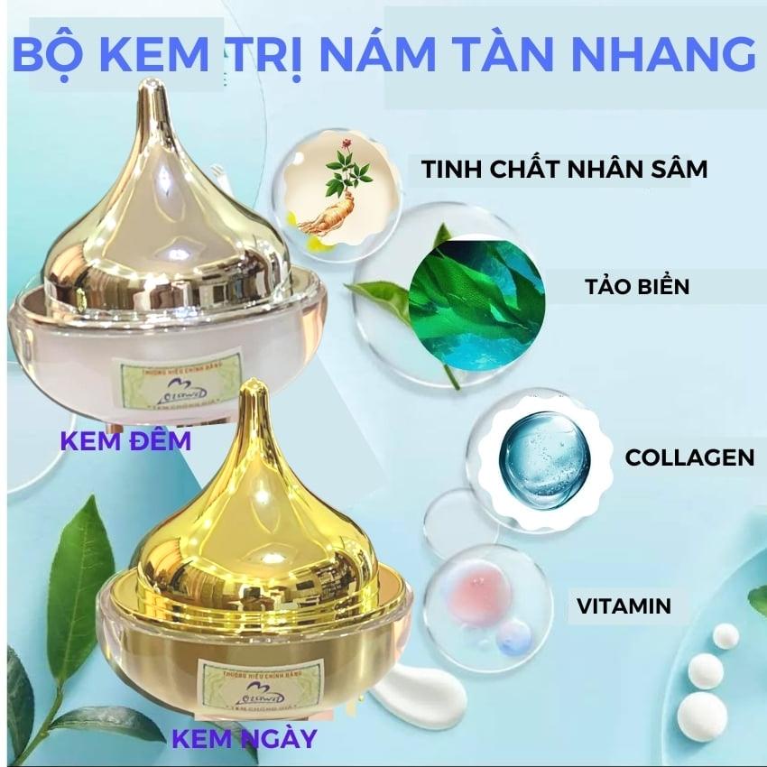 Bộ kem dưỡng trắng da mặt dưỡng ẩm Ozawa Japan 8in1,cấp ẩm,mờ nám,tàn nhang,vết thâm giảm mụn face mỹ phẩm quốc tế abc | BigBuy360 - bigbuy360.vn