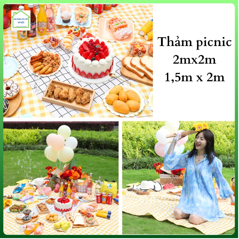 [Rẻ vô địch] Thảm trải du lịch, đi phượt picnic dã ngoại ngoài trời chống thấm nước gấp gọn. | BigBuy360 - bigbuy360.vn
