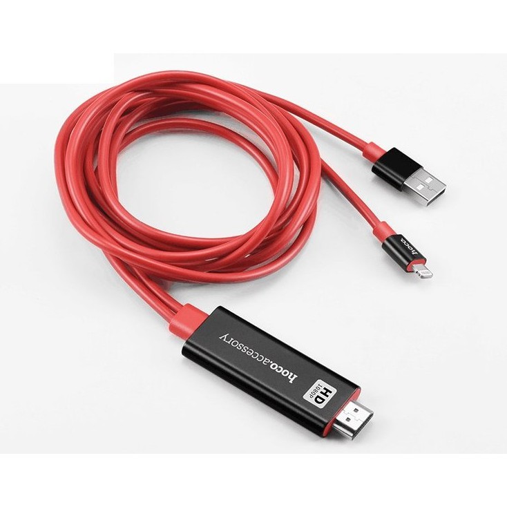 Cáp HDMI dành cho iPhone / iPad  HOCO UA4- Lightning to HDMI