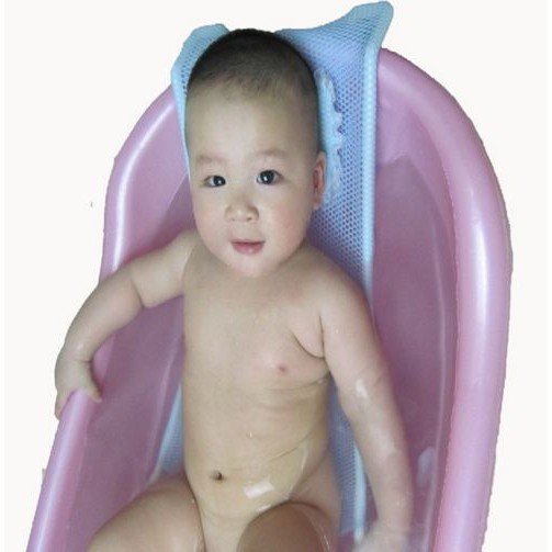 Lưới Tắm Cho Bé Kèm Gối Tựa Đầu