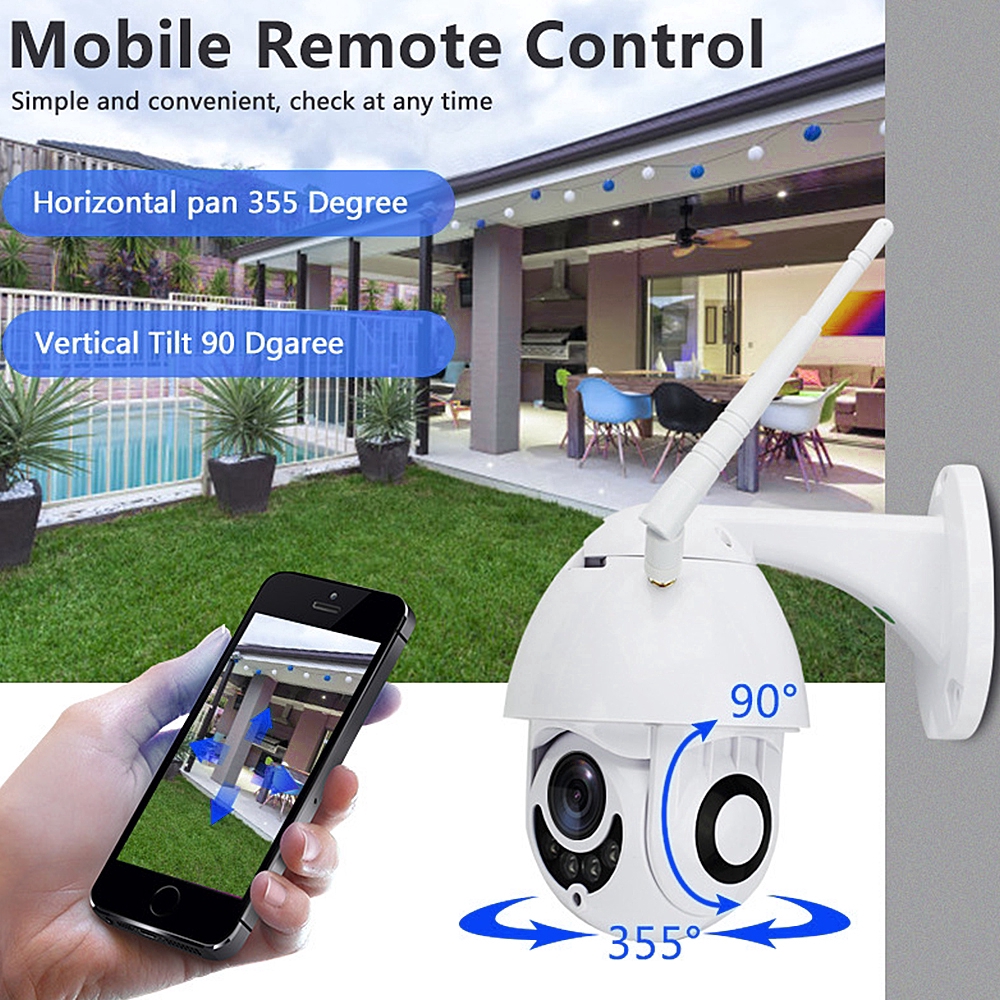 WiFi Camera Intelligent Water-proof Sun Resistant Wireless High Definition IR Surveillance Camera