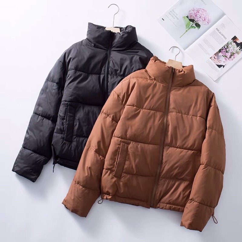 Áo khoác phao béo dáng rộng nữ | BigBuy360 - bigbuy360.vn